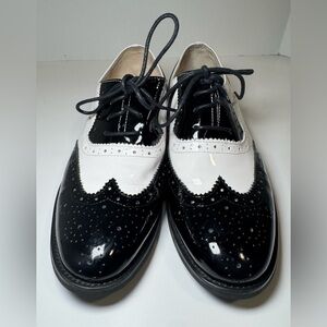 YINZO Brand Women Shoes Genuine Leather sheepskin Oxford size 38 7.5/8